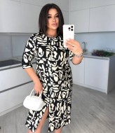 Платье с принтом KG-2346A480