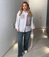 Красивая женская рубашка  VL-1033A500