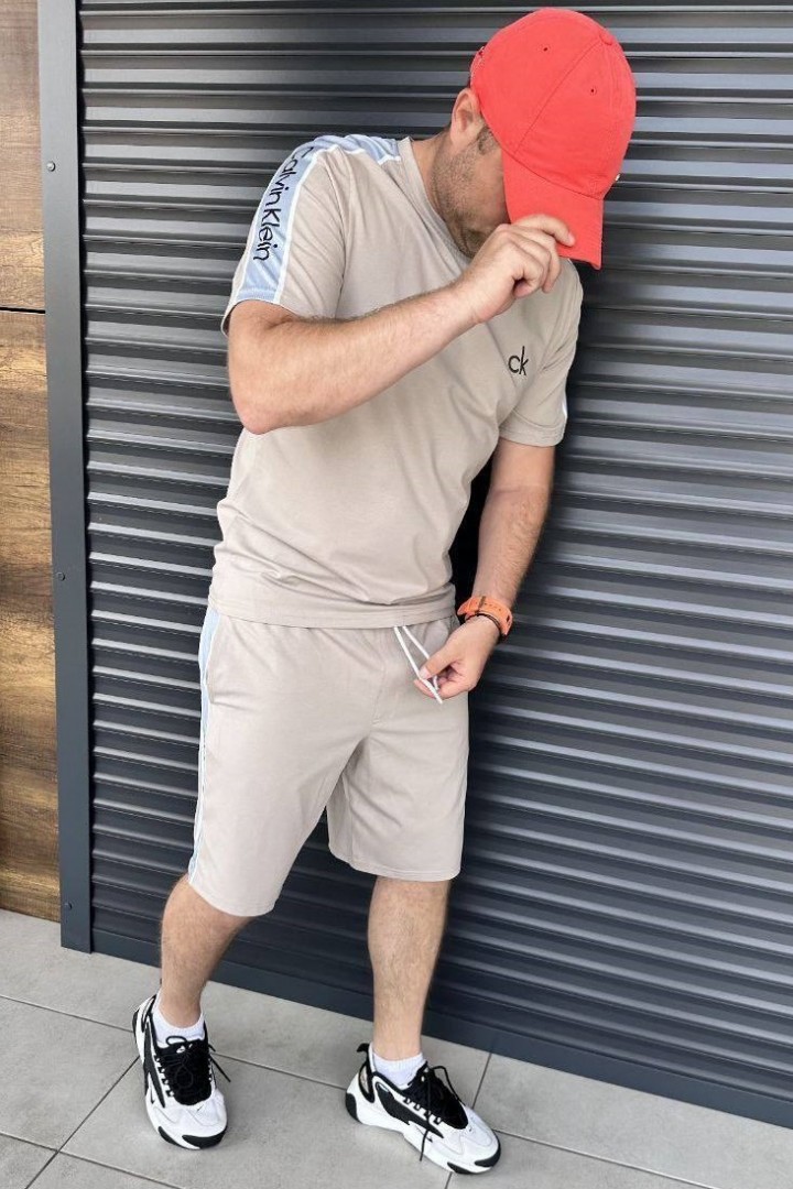 Мужской костюм шорты и футболка MUN-2067A899