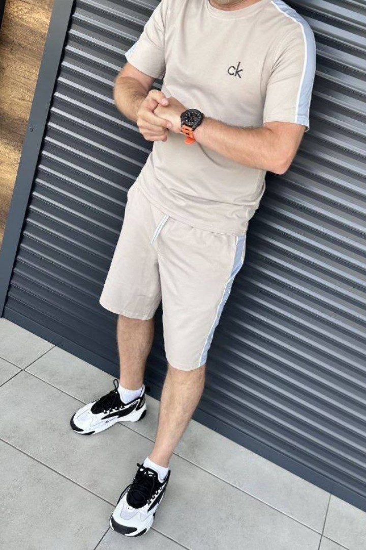 Мужской костюм шорты и футболка MUN-2067A899