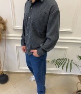 Вельветовая рубашка AJO-522A400