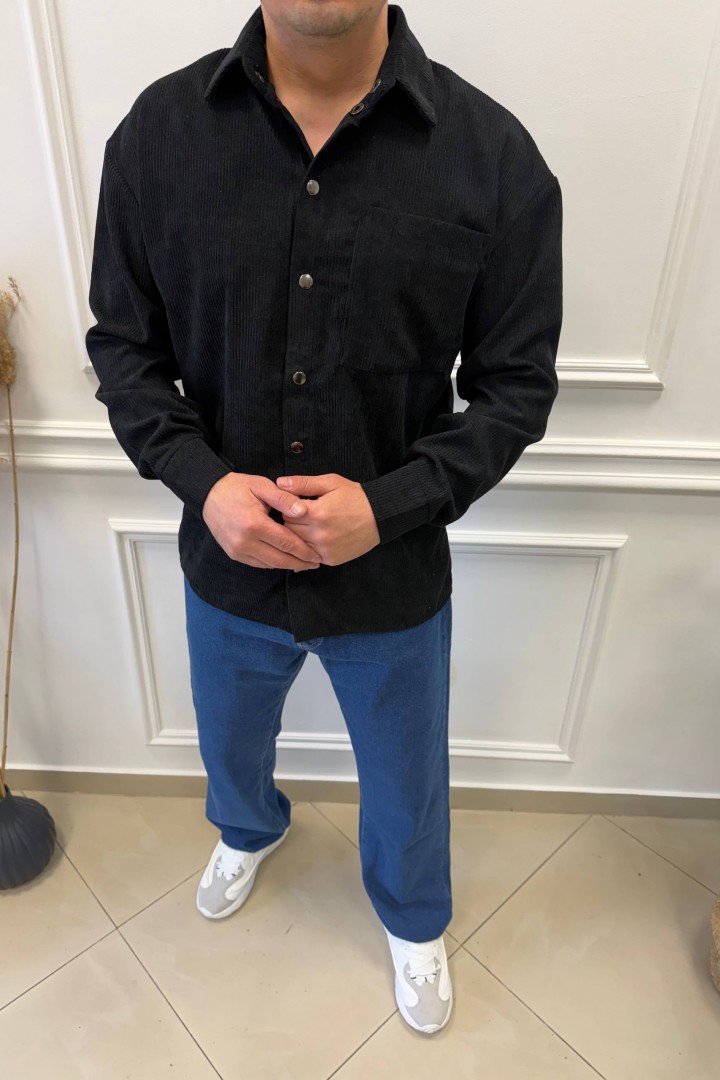 Вельветовая рубашка AJO-522A400