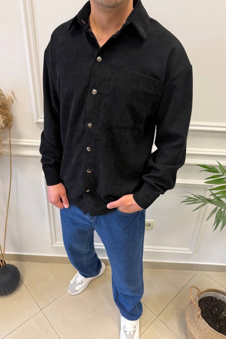 Вельветовая рубашка AJO-522A400