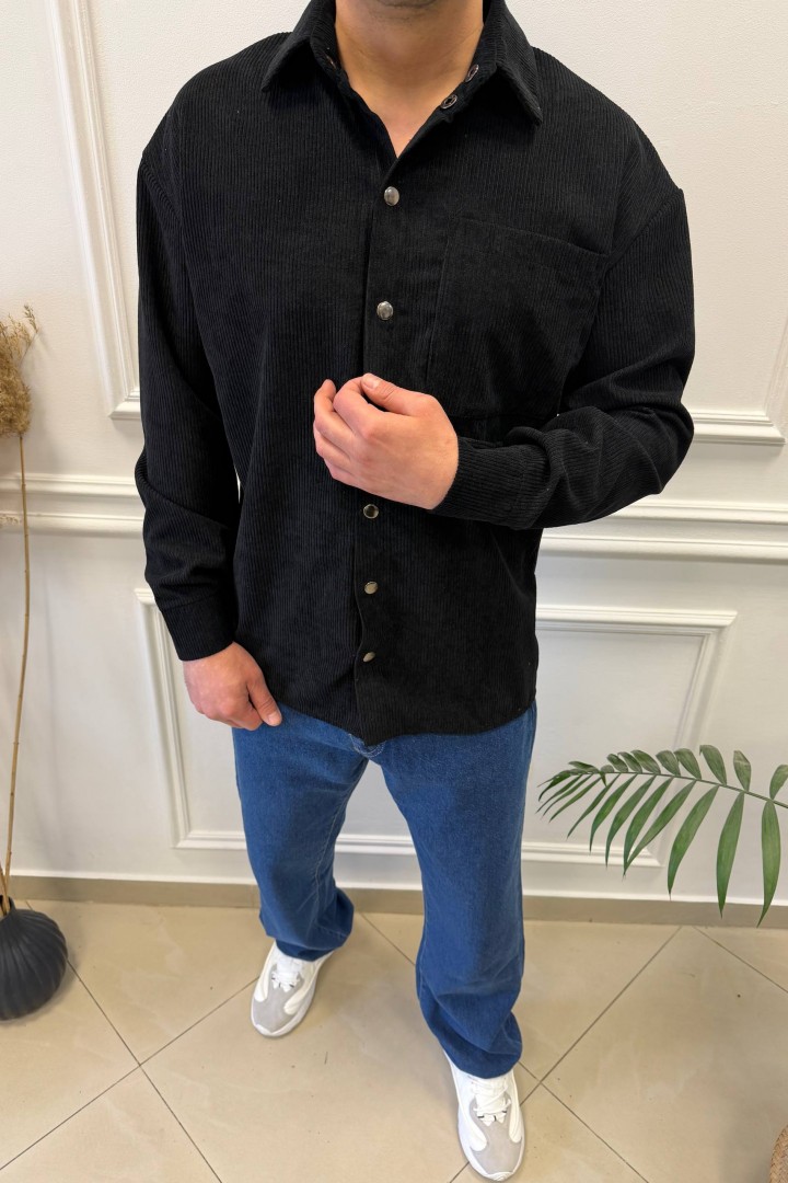 Вельветовая рубашка AJO-522A400