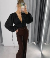 Брюки клеш AJO-524A380