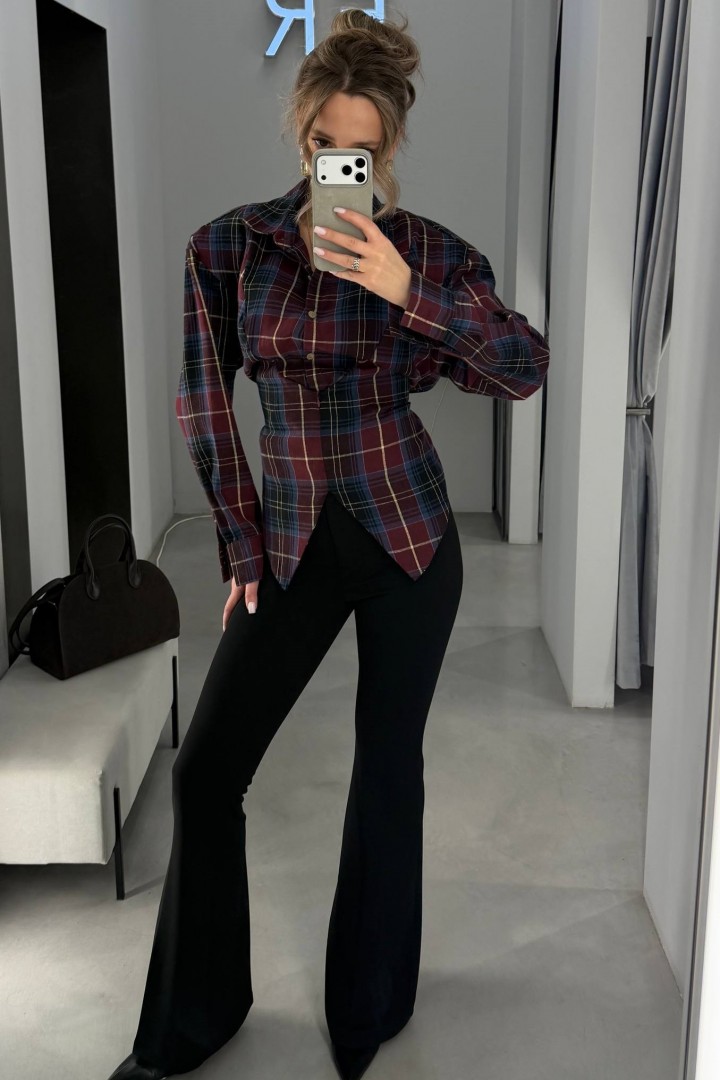 Брюки клеш AJO-524A380