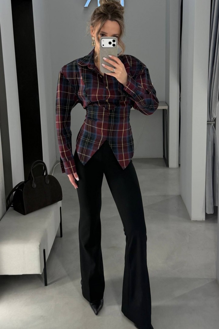 Брюки клеш AJO-524A380