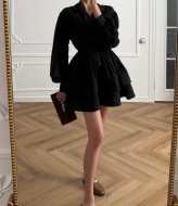 Короткое пышное платье  NUL-8054A600