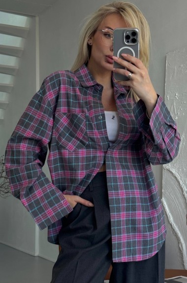 Рубашка в клетку CULT-2005A490