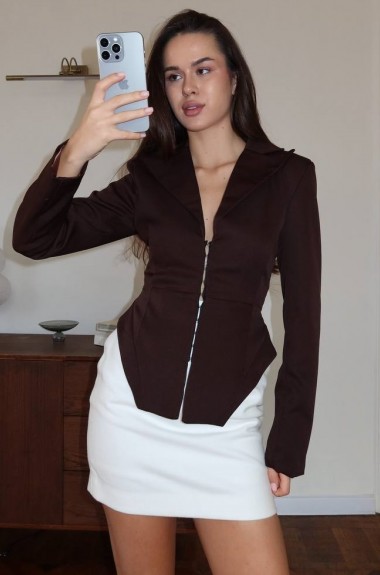 Пиджак с V-вырезом SSY-039A800