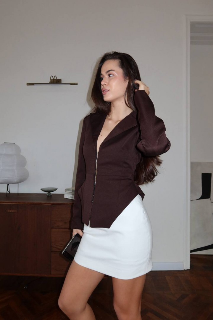 Пиджак с V-вырезом SSY-039A800