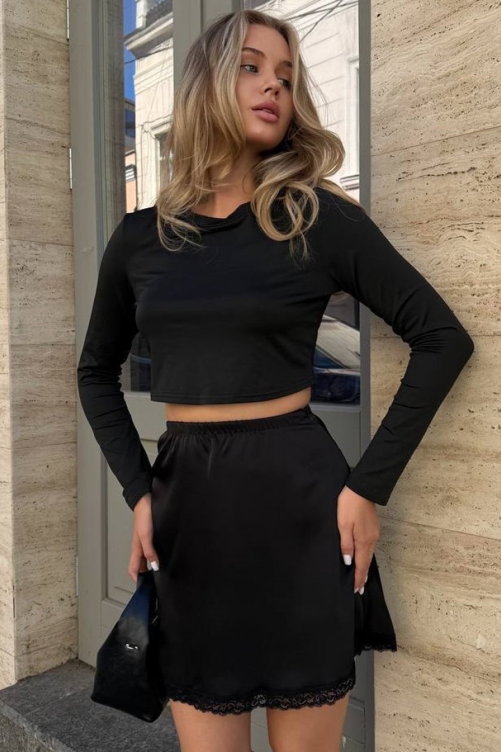 Шелковая юбка KL-837A350