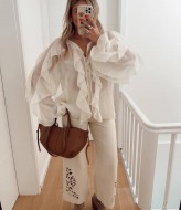 Шифоновая блузка NUL-7097A400