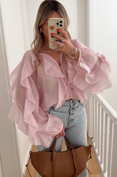 Шифоновая блузка NUL-7097A400