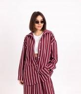 Летний брючный костюм в полоску  LID-613A1000