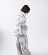 Летний брючный костюм в полоску  LID-613A1000