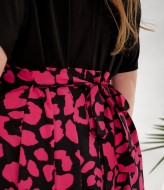 Платье с принтом NU-1436A18