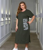 Длинное спортивное платье NU-1401A17