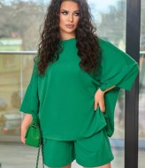 Трикотажный костюм с шортами  VAI-415A12