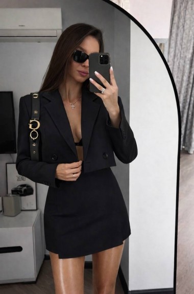 Костюм піджак та спідниця VIVI-048A500