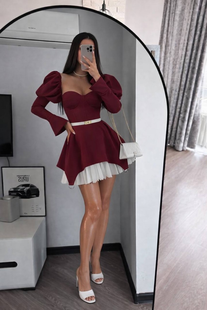 Платье с юбочкой VIVI-588A650