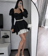 Платье с юбочкой VIVI-588A650