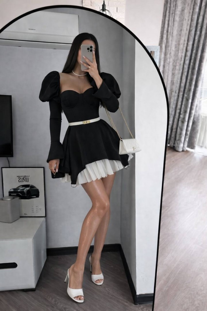 Платье с юбочкой VIVI-588A650