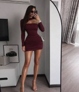 Платье облегающее VIVI-631A450