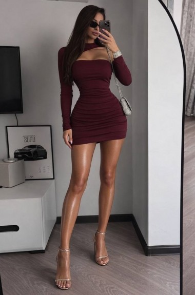Платье облегающее VIVI-631A450