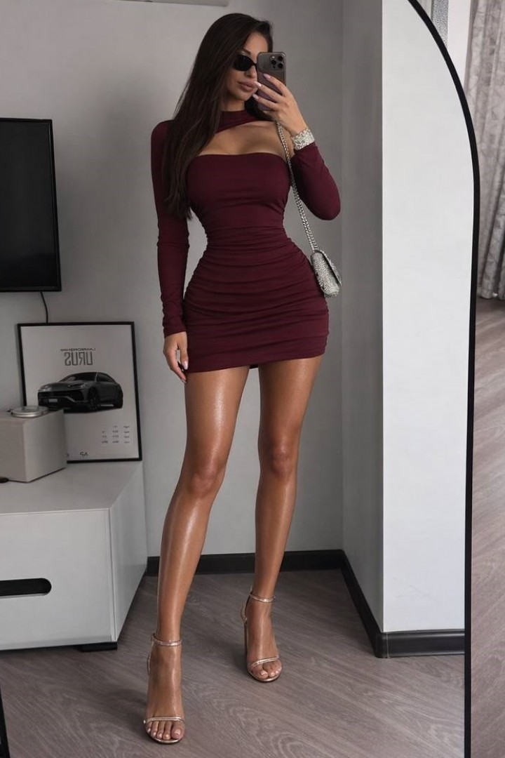 Платье облегающее VIVI-631A450