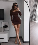 Платье облегающее VIVI-631A450