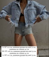 Джинсова куртка WOW-3368A19.5