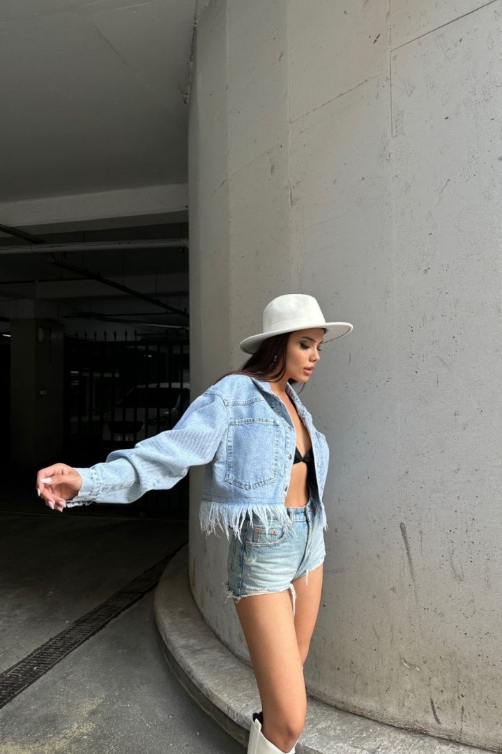 Джинсова куртка WOW-3368A19.5