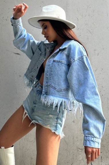 Джинсова куртка WOW-3368A19.5