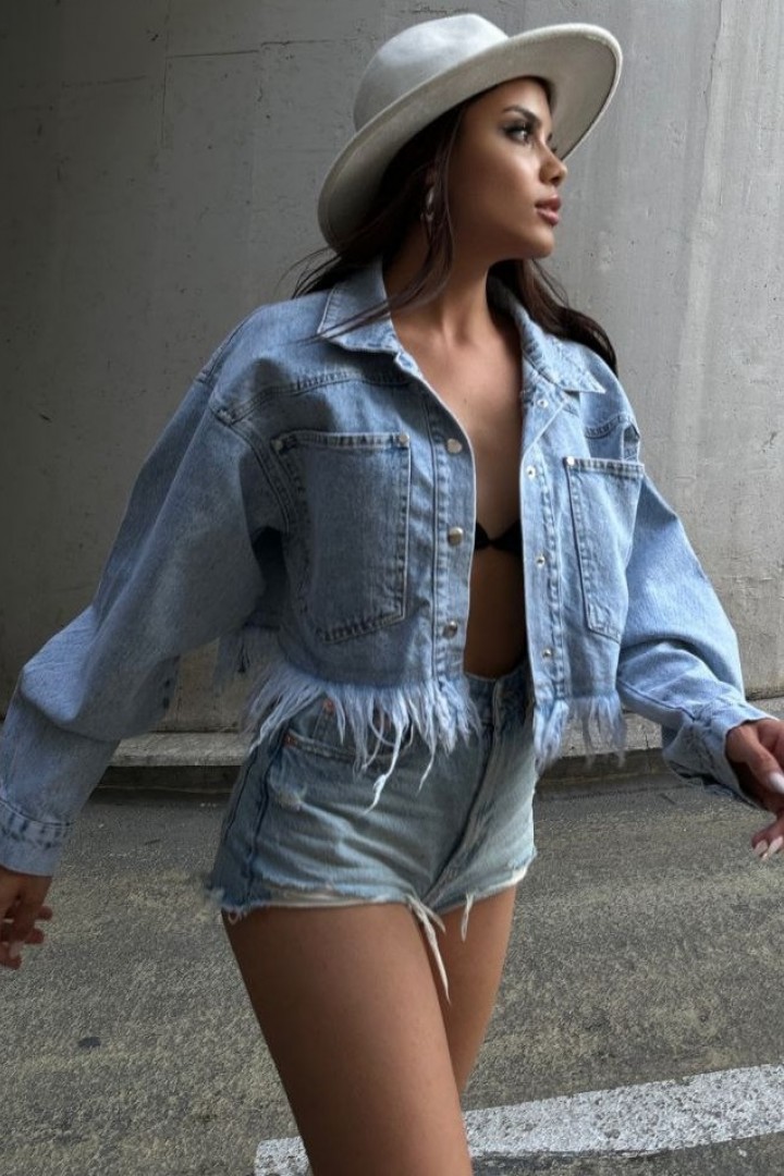 Джинсова куртка WOW-3368A19.5