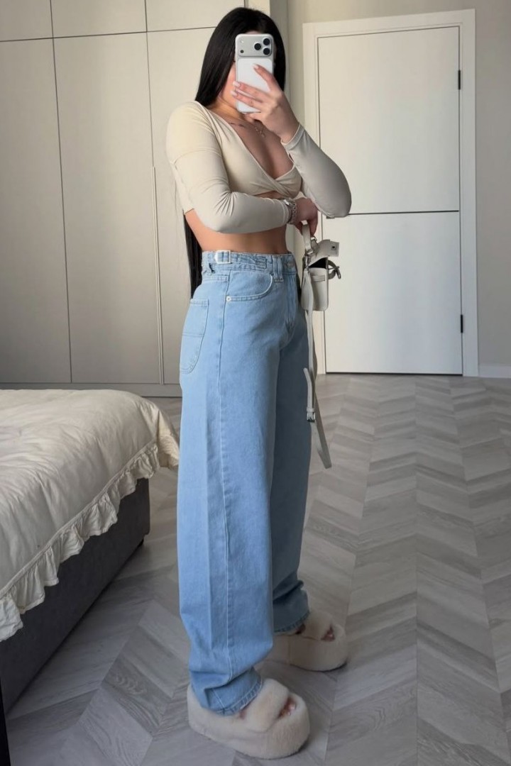 Джинси баггі WOW-794A22