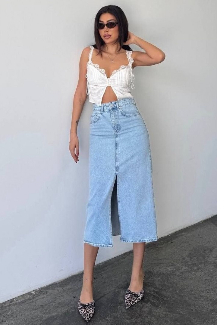 Спідниця з розрізом WOW-7194A19