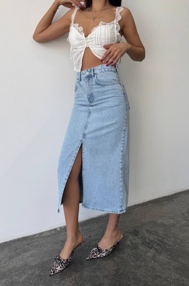 Спідниця з розрізом WOW-7194A19