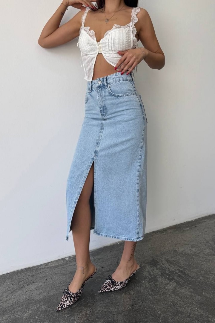 Спідниця з розрізом WOW-7194A19