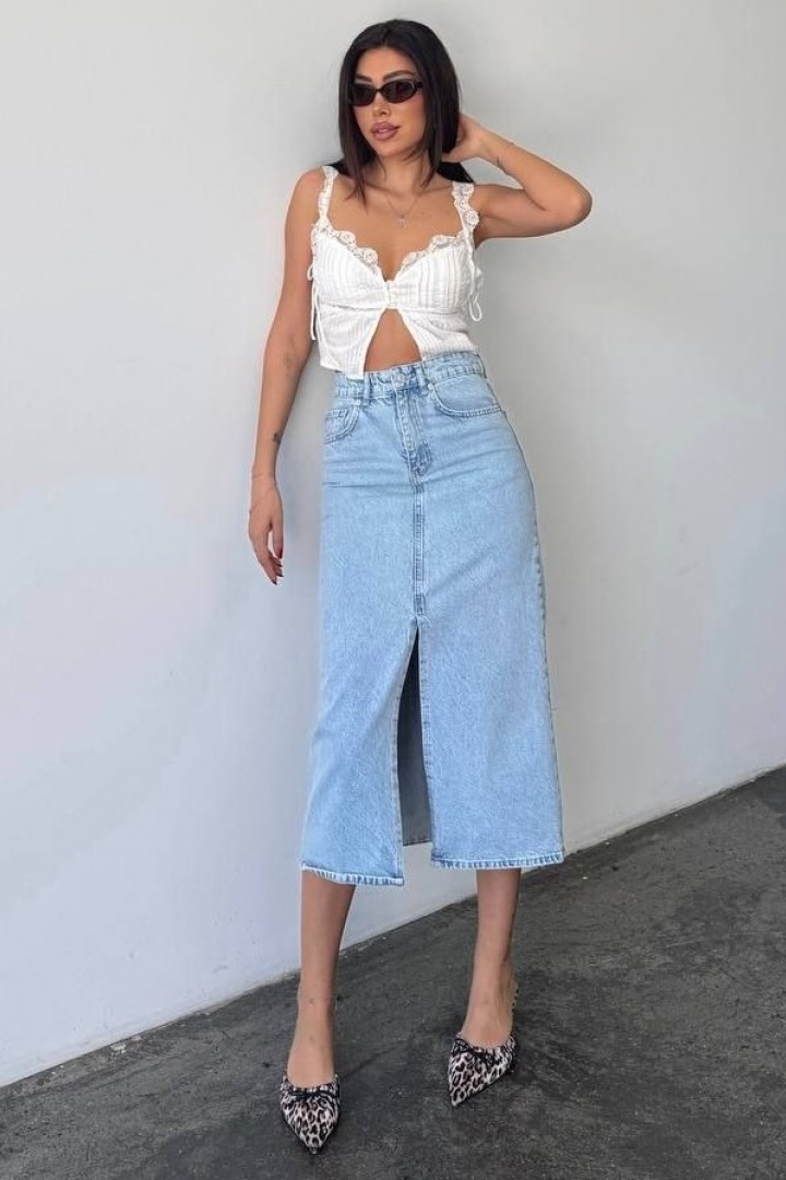 Спідниця з розрізом WOW-7194A19