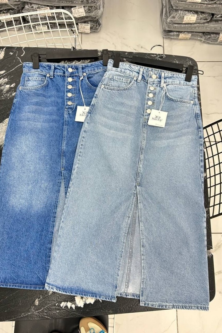 Джинсова спідниця WOW-7004A19