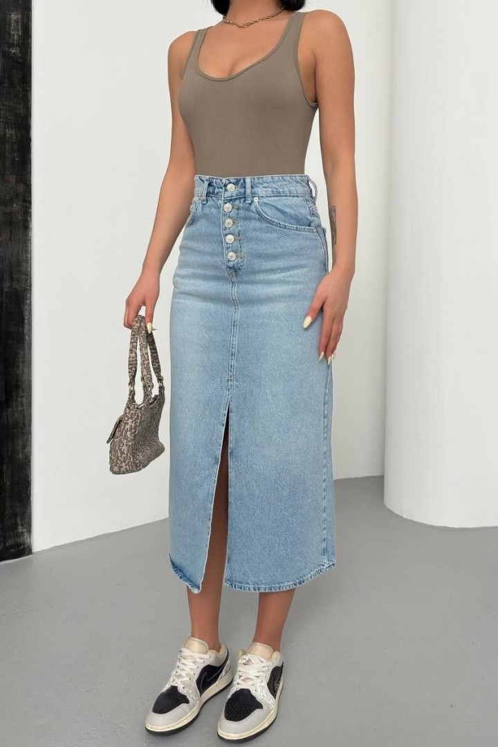 Джинсова спідниця WOW-7004A19