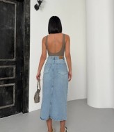 Джинсова спідниця WOW-7004A19