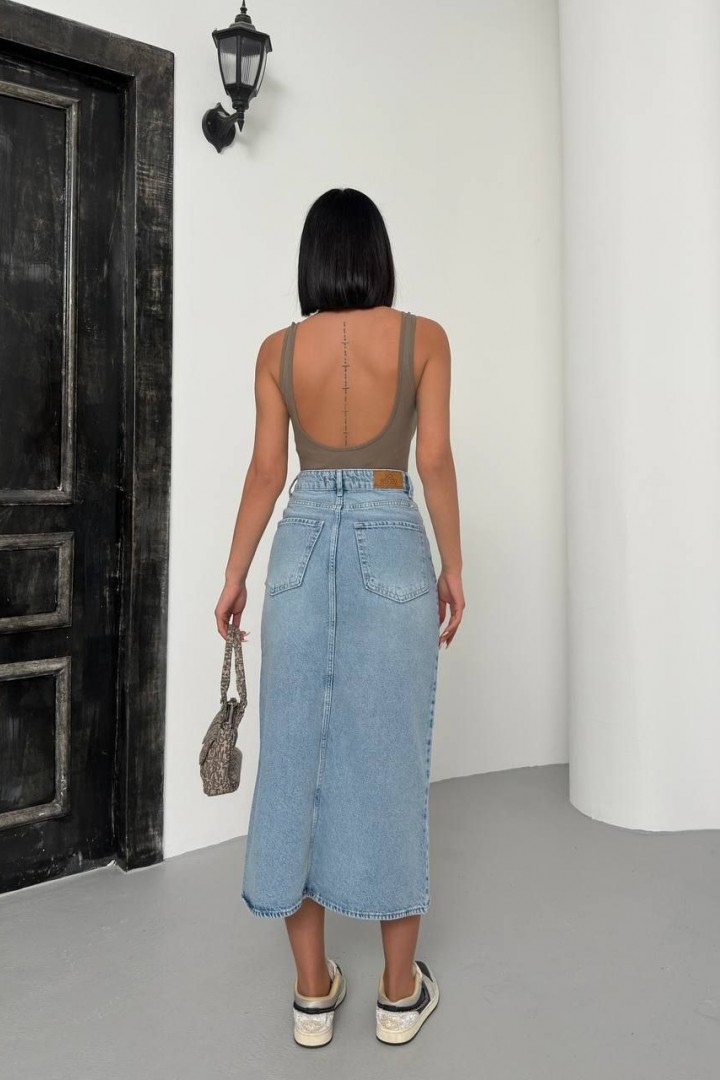 Джинсова спідниця WOW-7004A19