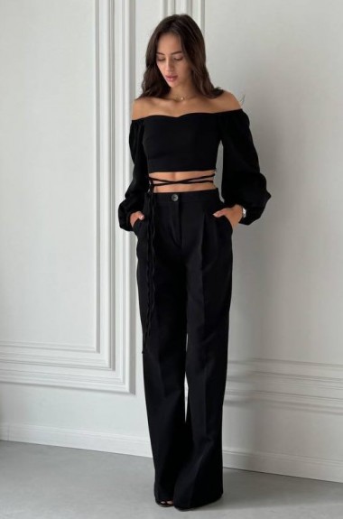 Чудовий костюм двійка топ + штани RAB-479A609