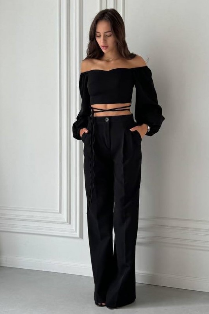 Чудовий костюм двійка топ + штани RAB-479A609