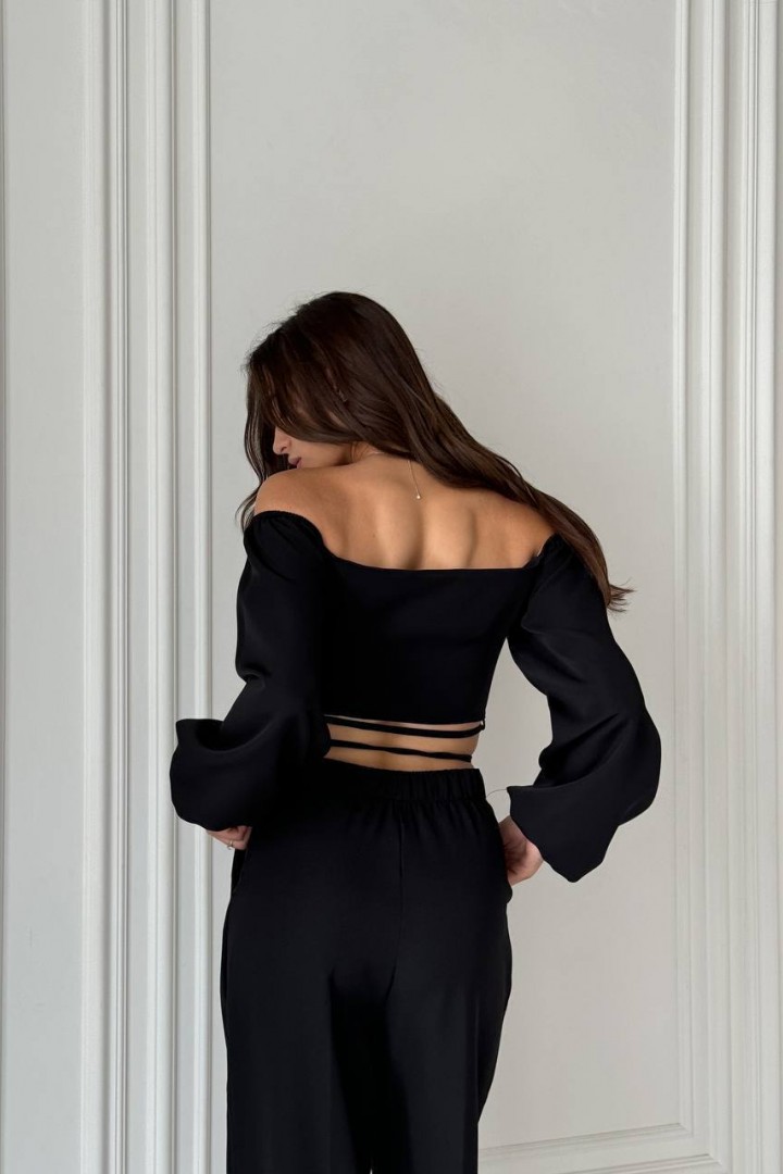 Чудовий костюм двійка топ + штани RAB-479A609