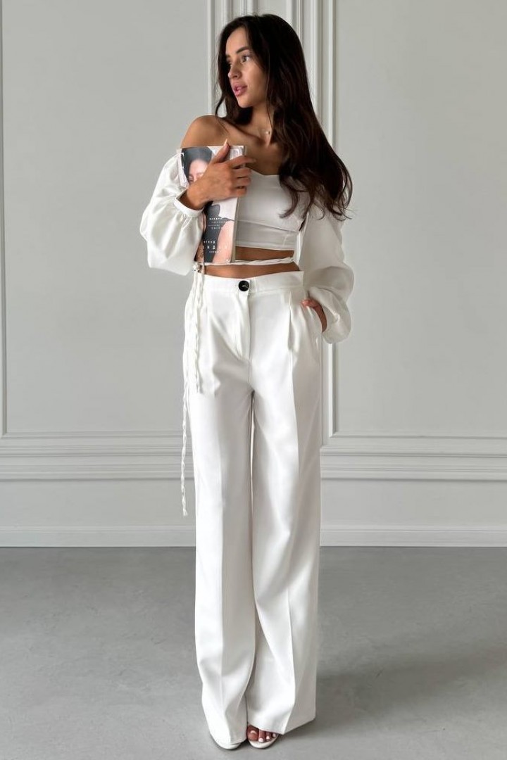 Чудовий костюм двійка топ + штани RAB-479A609