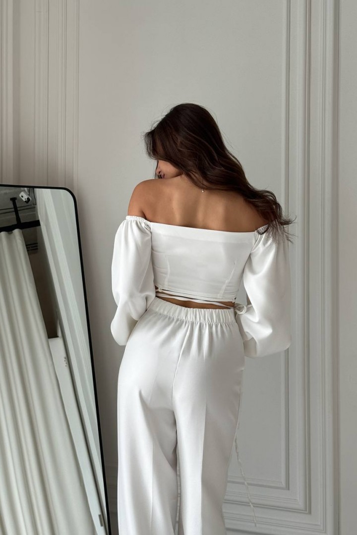 Чудовий костюм двійка топ + штани RAB-479A609