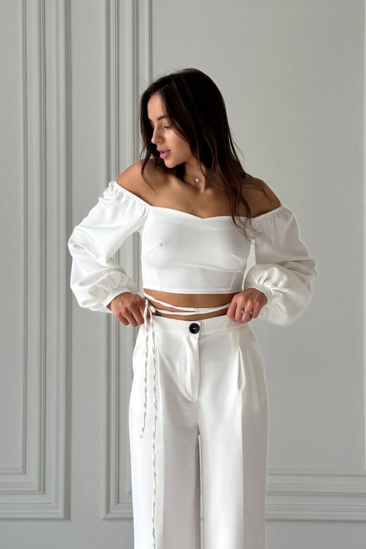 Чудовий костюм двійка топ + штани RAB-479A609